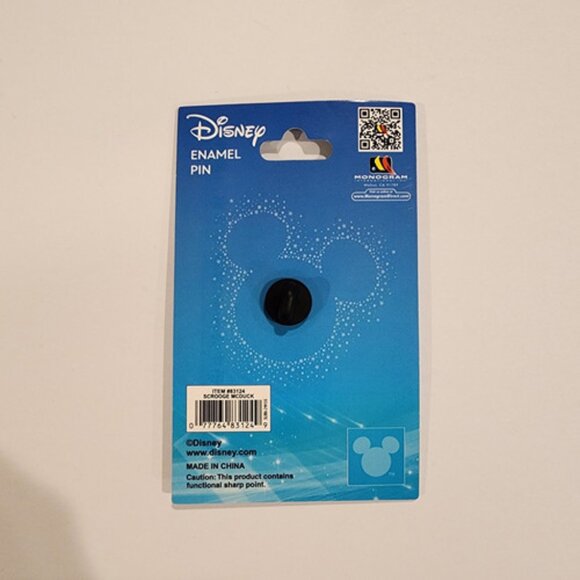 Disney Palm Scrooge Mcduck Duck Tales Dollar Cape Enamel Pin NEW - Picture 7 of 10